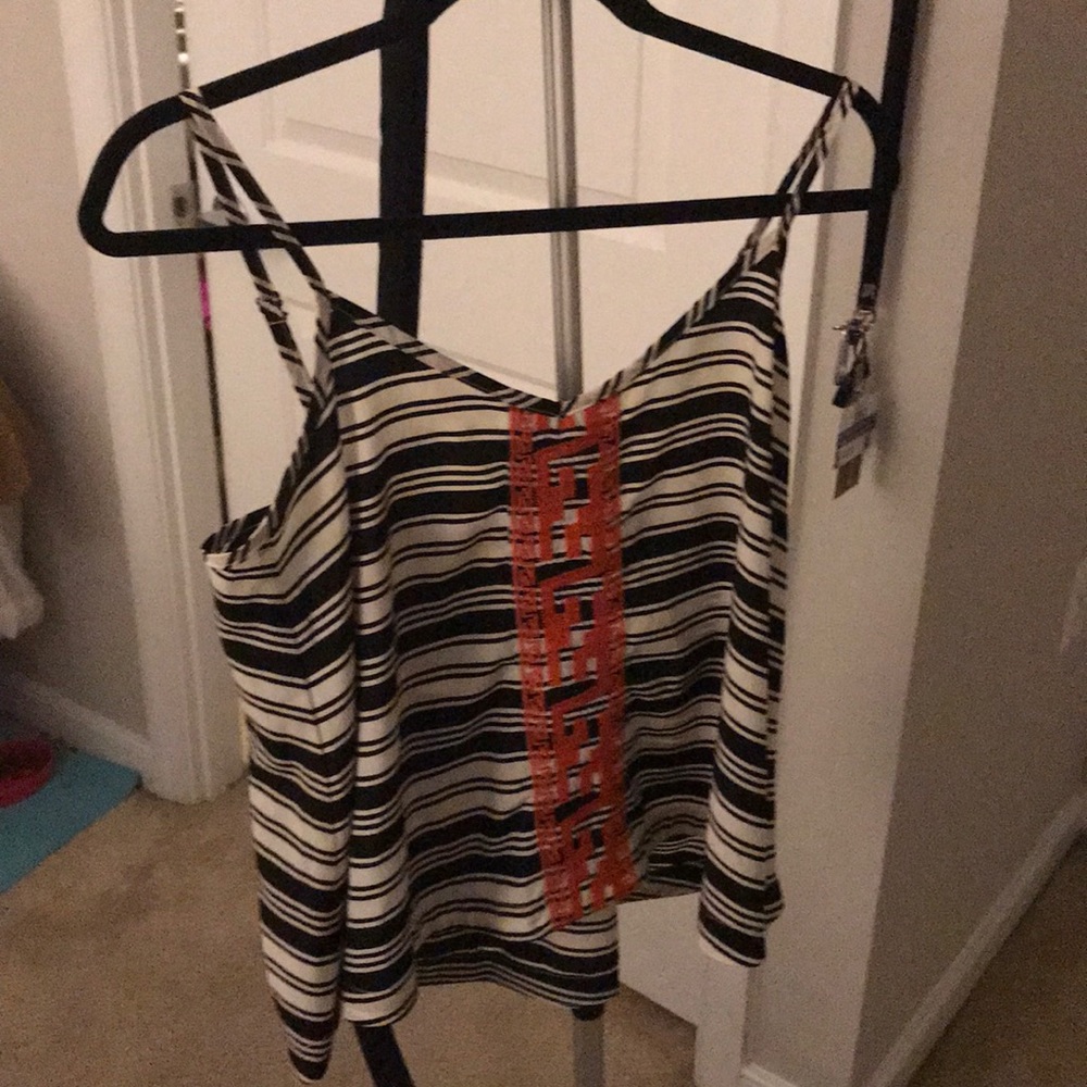 Anthropologie Aztec tank